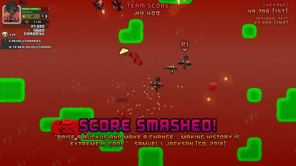 Игра Tango Fiesta - Fascism Fighters 4000, скриншот