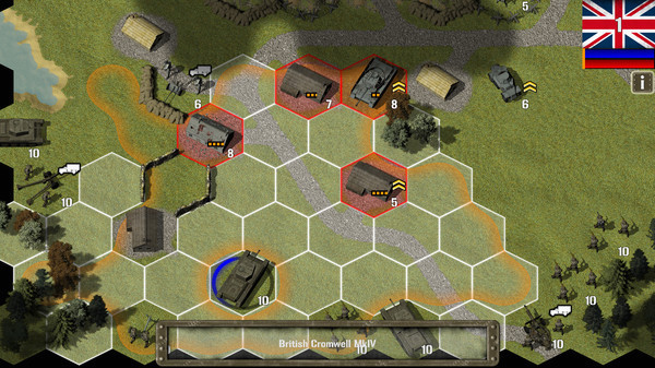 Игра Tank Battle: Normandy, скриншот