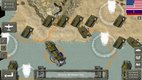 Игра Tank Battle: Pacific, скриншот