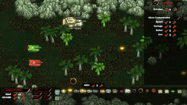 Игра Tank Brawl, скриншот