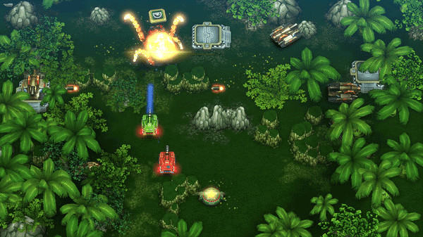 Игра Tank Brawl, скриншот