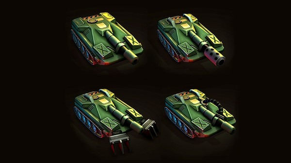 Игра Tank Brawl, скриншот