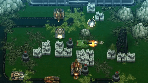 Игра Tank Brawl, скриншот