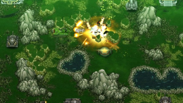 Игра Tank Brawl, скриншот