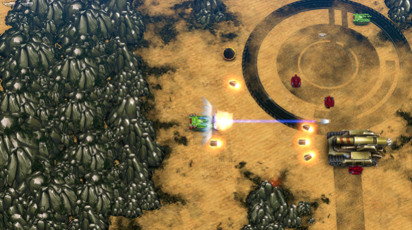 Игра Tank Brawl, скриншот