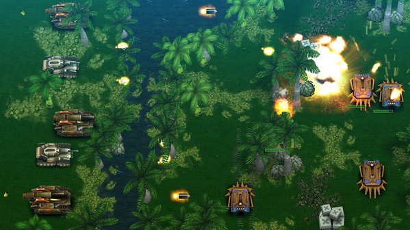 Игра Tank Brawl, скриншот