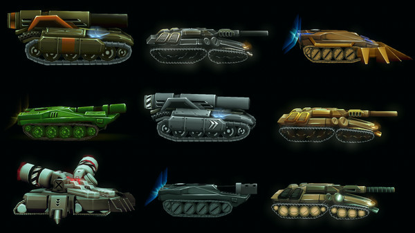 Игра Tank Brawl, скриншот