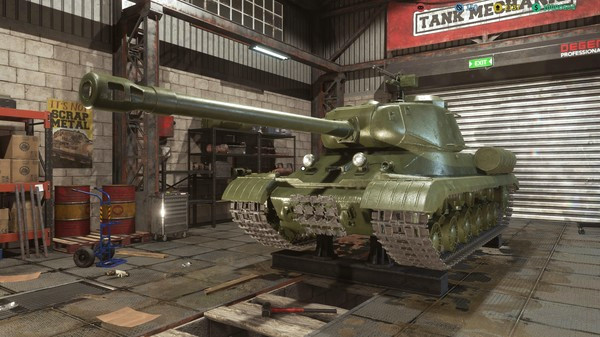 Игра Tank Mechanic Simulator - First Supply DLC, скриншот