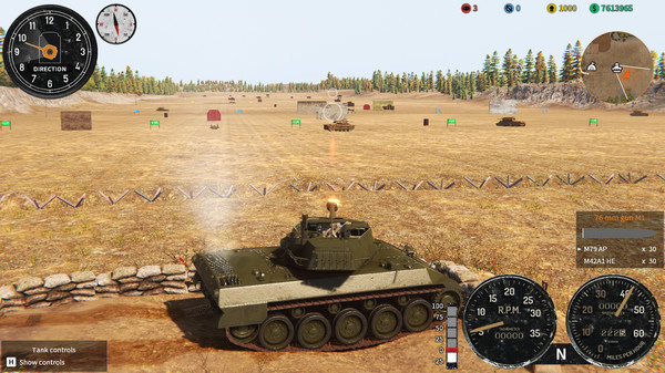Игра Tank Mechanic Simulator - First Supply DLC, скриншот