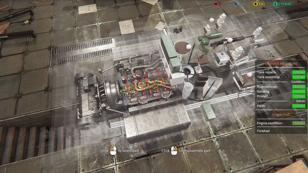 Игра Tank Mechanic Simulator - First Supply DLC, скриншот