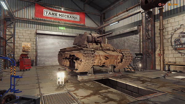 Игра Tank Mechanic Simulator, скриншот