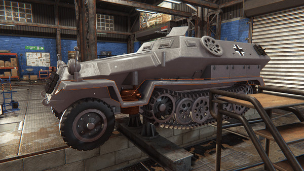 Игра Tank Mechanic Simulator, скриншот