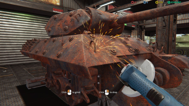 Игра Tank Mechanic Simulator, скриншот