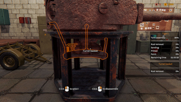 Игра Tank Mechanic Simulator, скриншот