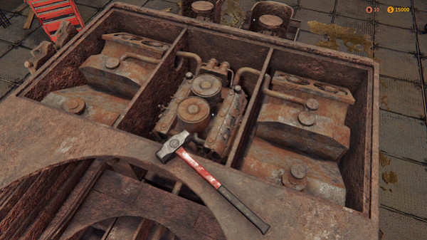 Игра Tank Mechanic Simulator, скриншот