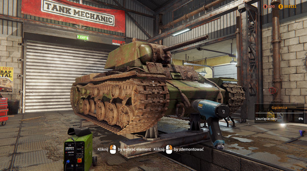 Игра Tank Mechanic Simulator, скриншот