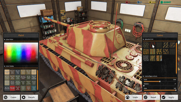 Игра Tank Mechanic Simulator, скриншот