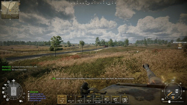 Игра Tank Squad, скриншот