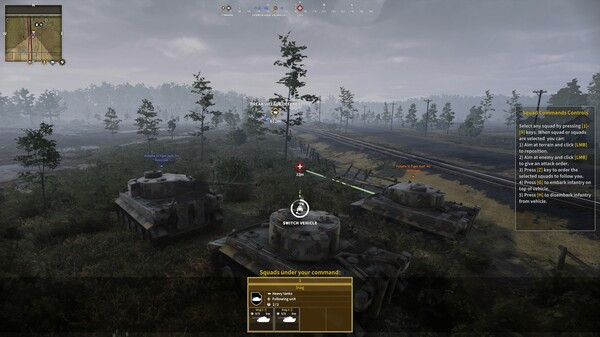 Игра Tank Squad, скриншот