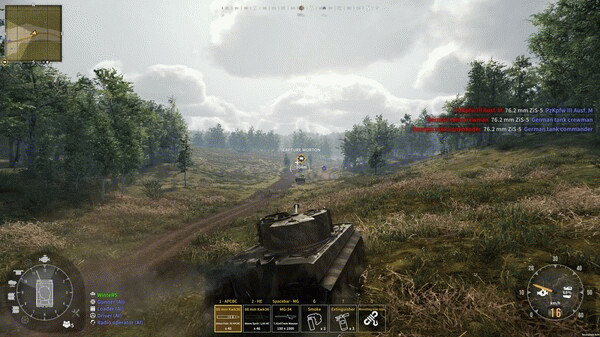 Игра Tank Squad, скриншот