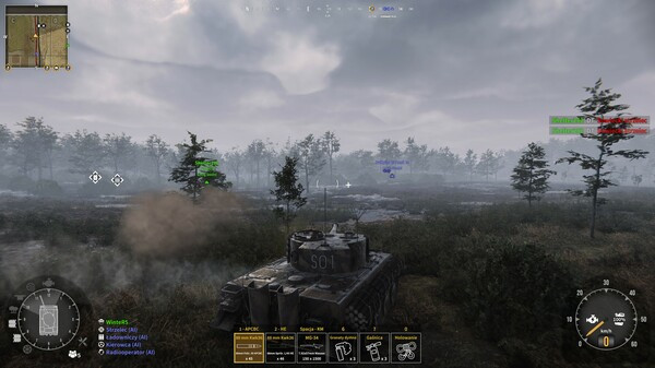 Игра Tank Squad, скриншот