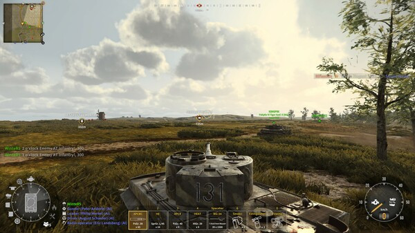 Игра Tank Squad, скриншот