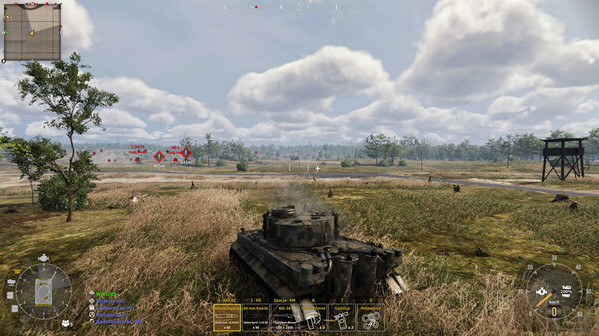 Игра Tank Squad, скриншот