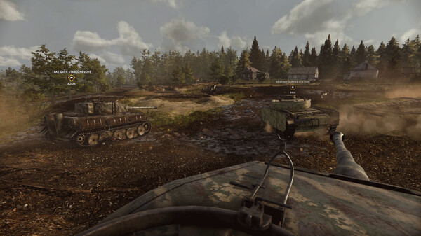 Игра Tank Squad, скриншот