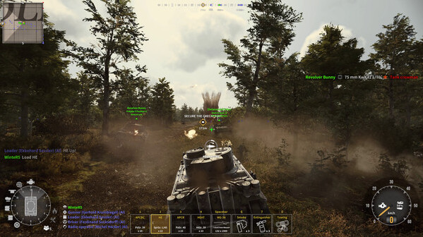 Игра Tank Squad, скриншот