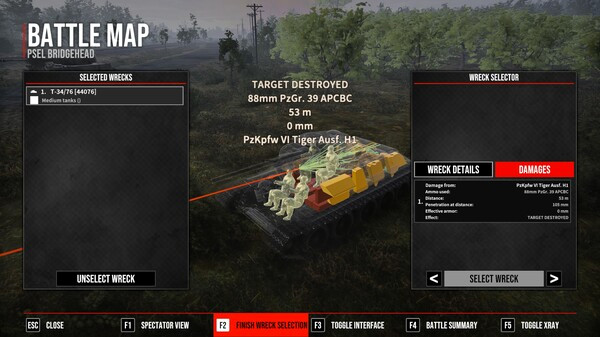 Игра Tank Squad, скриншот
