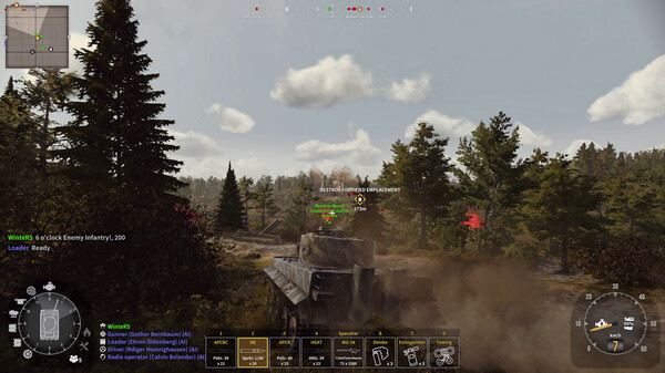 Игра Tank Squad, скриншот