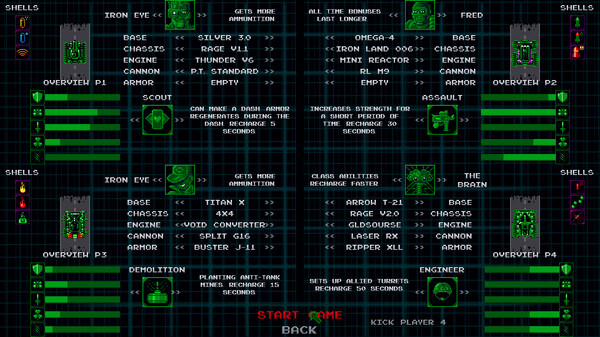 Игра TANK ZERO, скриншот