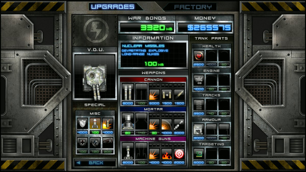 Игра TankBlitz, скриншот