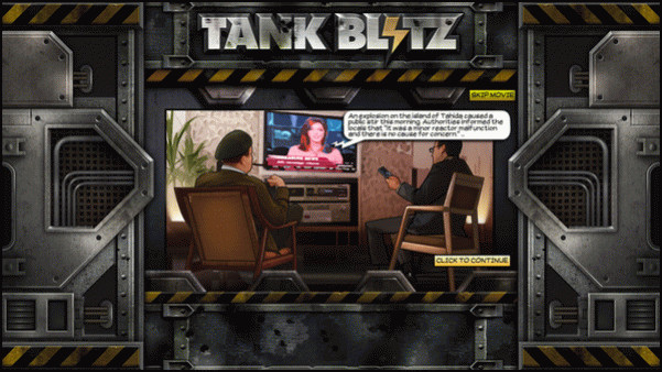 Игра TankBlitz, скриншот