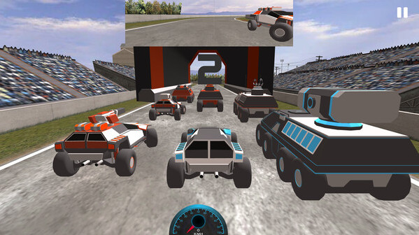 Игра Tanks Racing Sim, скриншот