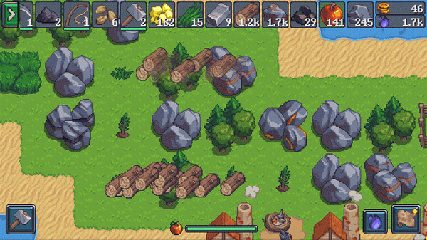 Игра Tap Craft, скриншот