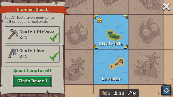 Игра Tap Craft, скриншот