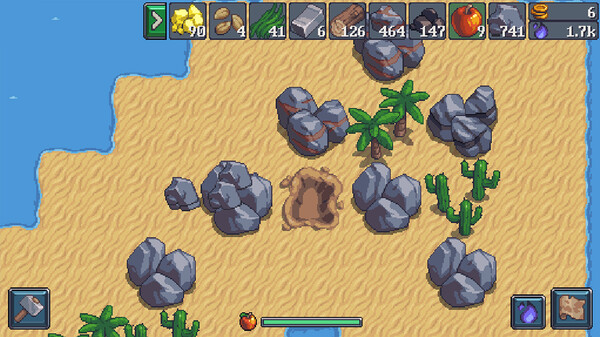 Игра Tap Craft, скриншот