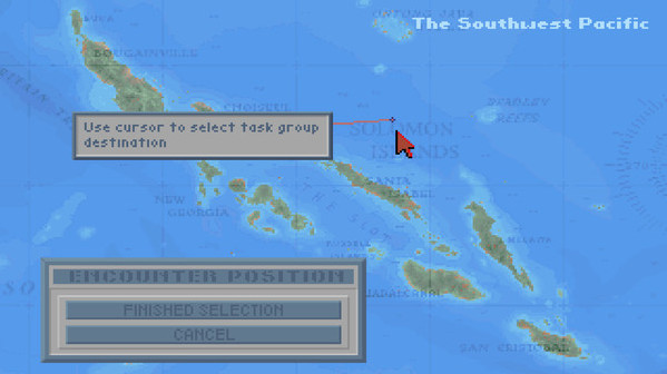 Игра Task Force 1942: Surface Naval Action in the South Pacific, скриншот