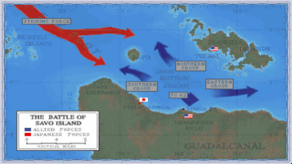 Игра Task Force 1942: Surface Naval Action in the South Pacific, скриншот