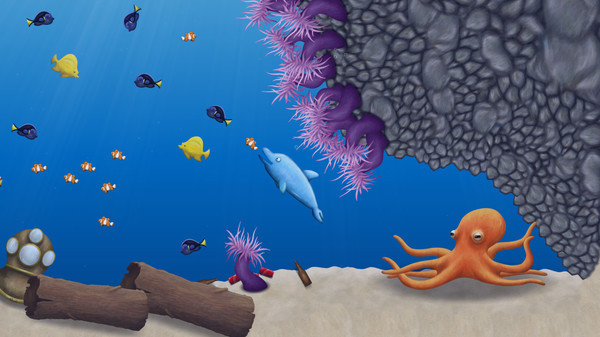 Игра Tasty Blue, скриншот
