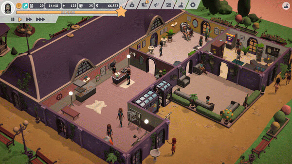 Игра Tattoo Tycoon, скриншот
