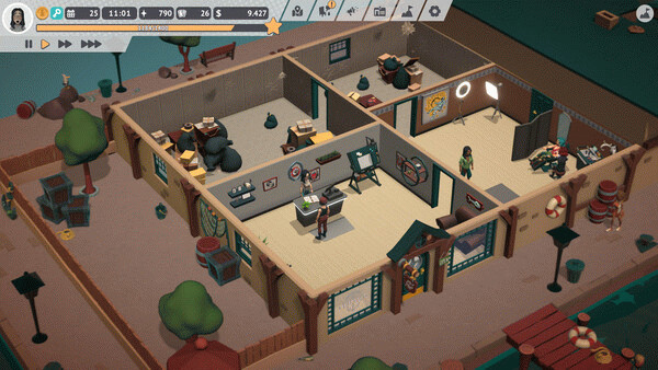Игра Tattoo Tycoon, скриншот