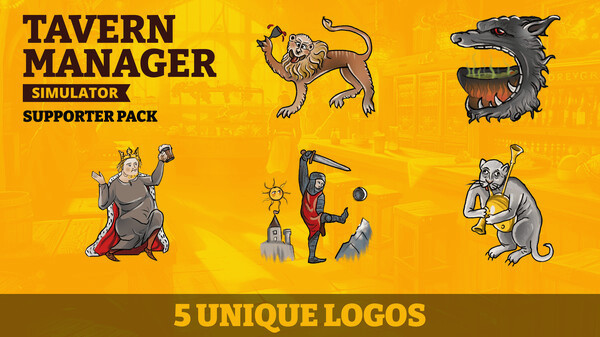 Игра Tavern Manager Simulator: Supporter Pack DLC, скриншот
