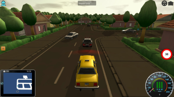 Игра Taxi, скриншот
