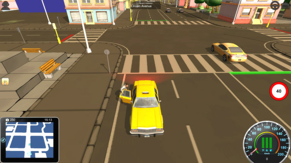 Игра Taxi, скриншот