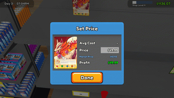 Игра TCG Card Shop Simulator, скриншот