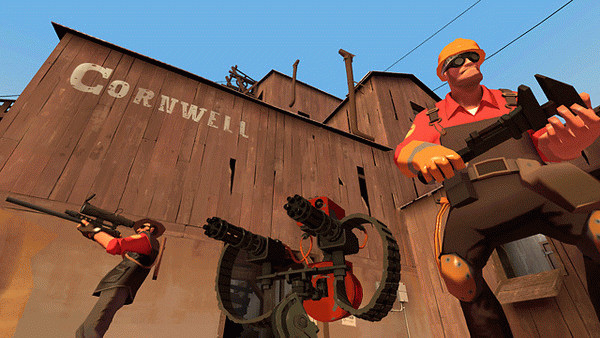 Игра Team Fortress 2, скриншот