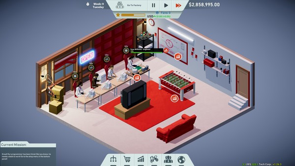 Игра Tech Corp., скриншот
