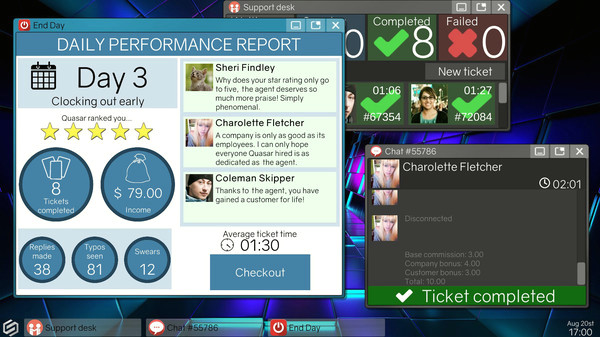 Игра Tech Support: Error Unknown, скриншот